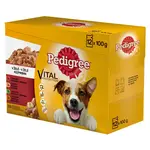 Pedigree Kapsičky pre psov v želé 12 x 100 g
