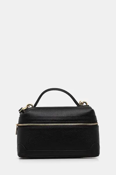 Kožená kabelka Answear.LAB černá barva