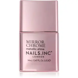 Nails Inc. Mirror Chrome lak na nehty s vysokým leskem odstín You're being Chromatic 14 ml