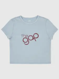GAP Dámské Crop tričko s logem 749362-01 Velikost: XS