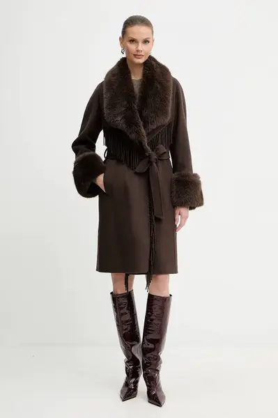 Kabát s prímesou vlny Marciano by Guess LILIANA