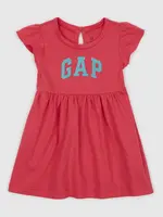 GAP Dětské šaty s logem - Holky