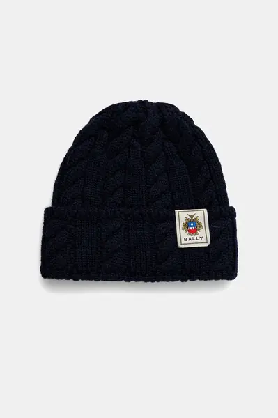 Vlněná čepice Bally