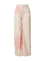 Kamila Šikl Džínsy  béžová / ružová