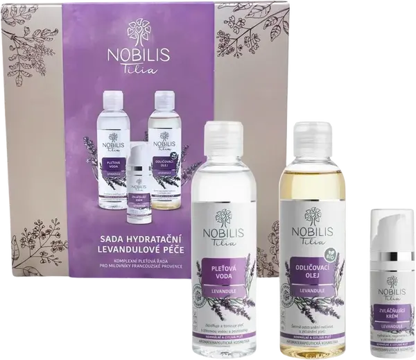 NOBILIS TILIA Sada hydratační levandulové péče