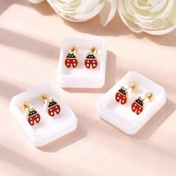 304 Stainless Steel Stud Earrings