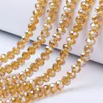 Electroplate Glass Beads Strands
