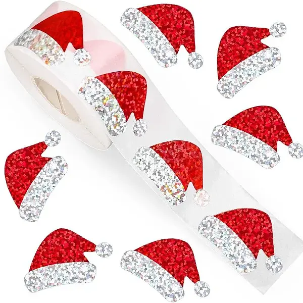 Christmas Self-Adhesive Paper Stickers