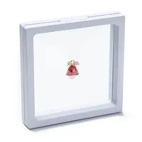 Square Transparent PE Thin Film Suspension Jewelry Display Box