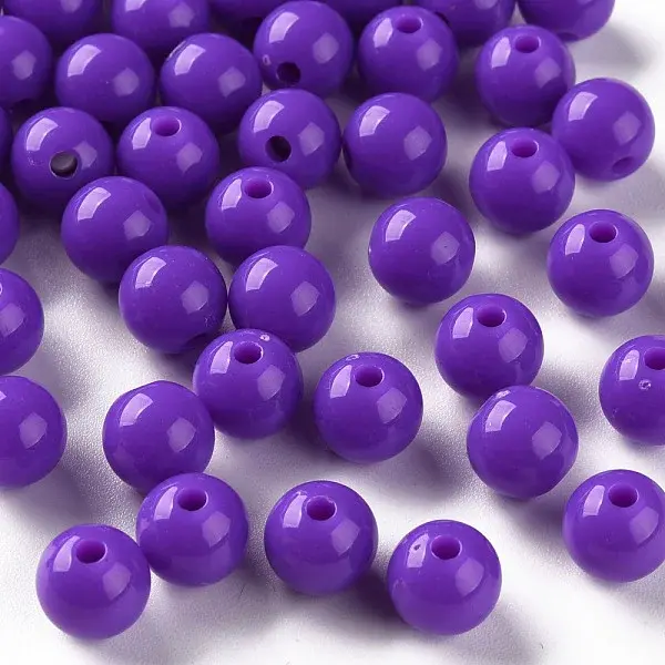 Opaque Acrylic Beads