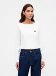 GAP  Dámske Crop tričko VintageSoft Heavyweight 821812-01 Veľkosť: XS