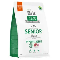 BRIT Care Hypoallergenic Senior granuly pre psov 1 ks, Hmotnosť balenia: 3 kg