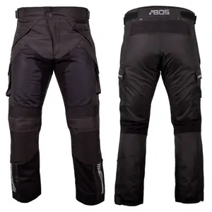 Moto kalhoty BOS Patras Black L