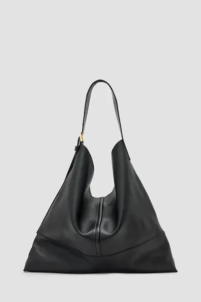 Kožená kabelka AllSaints ASHA