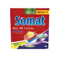 Somat Tablety do myčky All in 1 Extra Lemon & Lime 75 ks