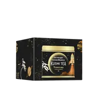 KUSMI TEA Sypaný černý vánoční čaj Tsarevna Bio, kovová dóza, 120 g