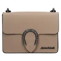 Dámská kožená crossbody kabelka Marina Galanti Arianne - béžová