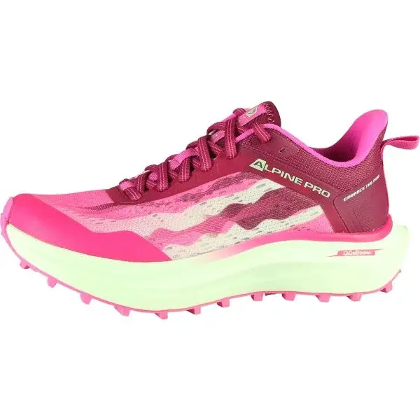 ALPINE PRO CREWE Dámská běžecká obuv, růžová, velikost