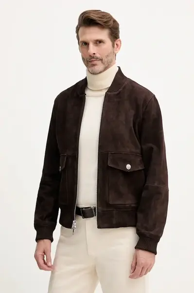 Semišová bomber bunda Michael Kors