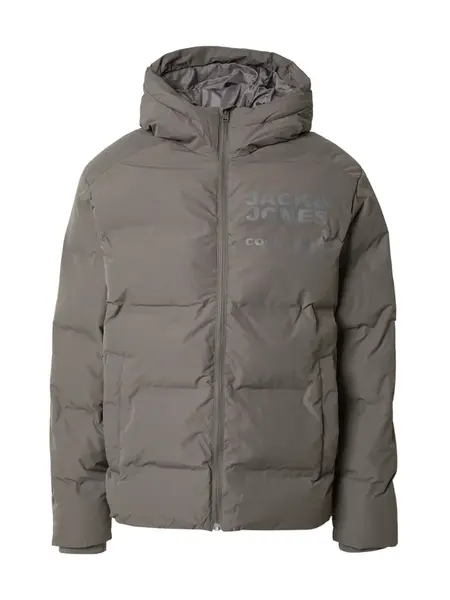 JACK & JONES Zimná bunda 'JCOBOSTON'  sivá