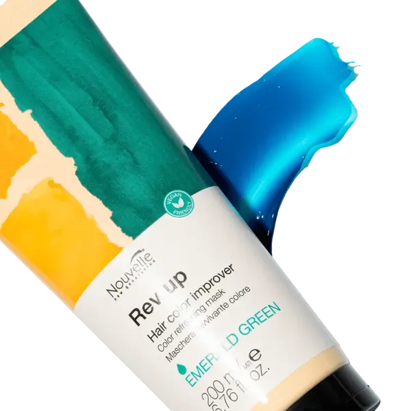 NOUVELLE Farebná maska REV UP SMERALDO - Smaragdová