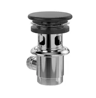 Villeroy & Boch - Umývadlová výpusť, Pure Black 683600R7