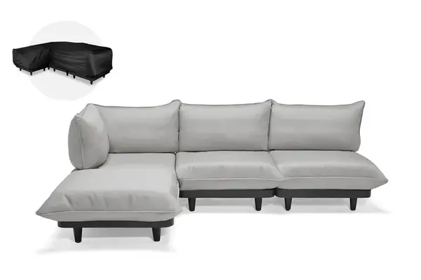 Zahradní sedací souprava paletti set large, více variant - Fatboy Barva: royal wolf grey