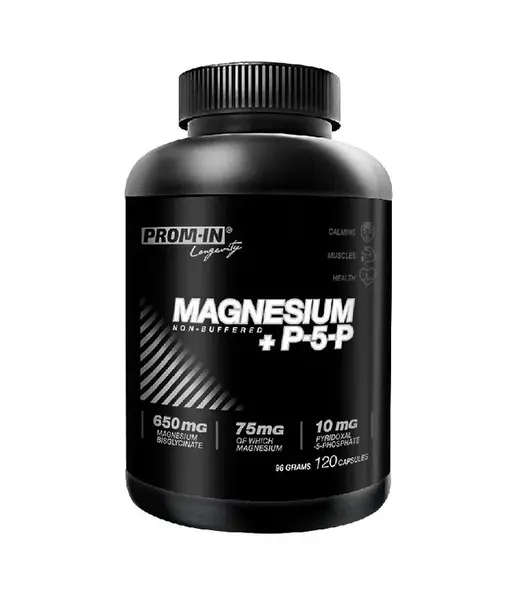 PROM-IN Magnesium + P5P 120 kapslí