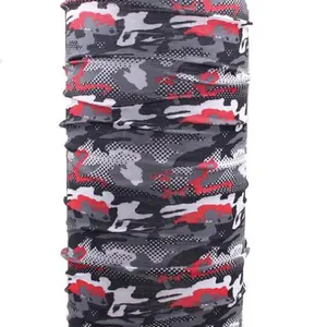 Husky Printemp UNI, šedá camouflage multifunkční šátek