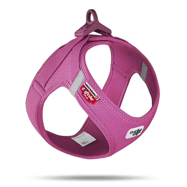 Curli Postroj pro psy se sponou Air-Mesh Fuchsia XS, 3-5 kg