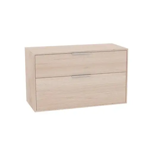 Roca Optica kúpeľňová skrinka bez umývadla 98,5x58x45,5 cm svetlý dub OPTDESK1002ZJ