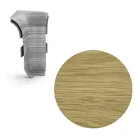 Vnitřní roh k soklu Naturel Gallego , PVC dĺžka 0,5 cm, výška hrany 56 mm, NATNGTWR2