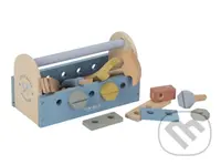 Box s náradím drevený Blue