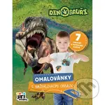Omalovánky s nažehlovacími obrázky Dinosauři - kniha z kategorie Omalovánky