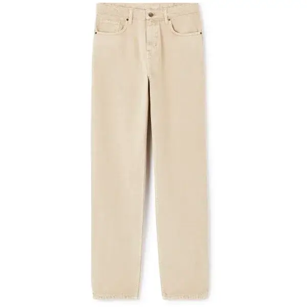 CELIO LOLOOSE Pánske džínsy, béžová, veľkosť