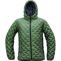 CERVA NEURUM Pánská péřová bunda, khaki, velikost XXL