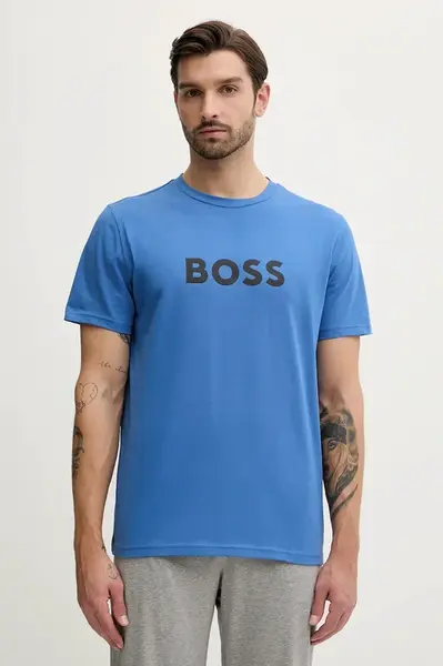 Bavlněné tričko BOSS T-Shirt RN