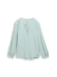 TOM TAILOR Blúzka  pastelovo zelená