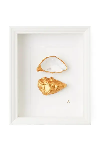 Vánoční dekorace Maria el Mar 38 x 30 cm bílá barva