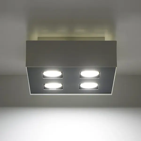 Stropná Lampa Atlanta 4 WHITE A-069