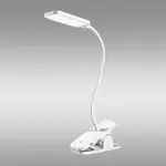 Stolová lampa Panan CLIP SQUARE USB biela LED LB1