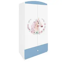 Skriňa Babydreams modrá – Kôň