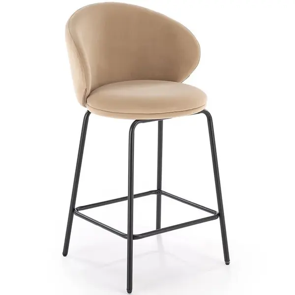 Barová Stolička H121 béžová/čierna