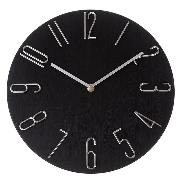 Plastové nástěnné hodiny PLO005 30.5 x 30.5 x 4 cm