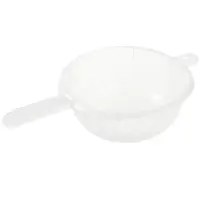 Cedník s prírodnou rukoväťou (priehľadný) 24x11