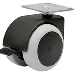 Nábytkové koliesko  50 mm/40 kg  s doštičkou, brzda