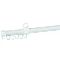 U-kolejnice 240cm bílá