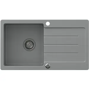 Dřez Forte 111 New 770x440x185 šedý