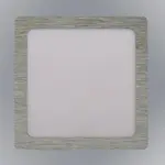 LED podhledové svítidlo BLOCK 18W 4200K ČTVEREC CHROM