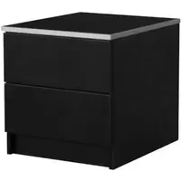 Noční Stolek Vista 40 cm Černá